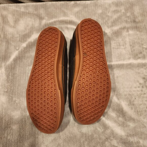 Classic Black Canvas Men's Shoes - Picture 7 of 9